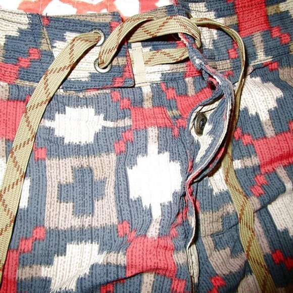 Vintage PATAGONIA Swim Trunks Size 31 SHORTS River Baggie HYBRID Performance 90s - Picture 3 of 11